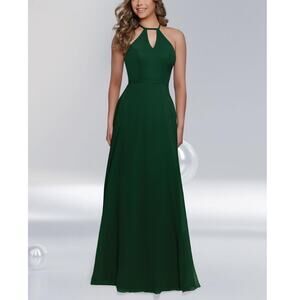New KANALI K Hunter Halter Neck A-line Bridesmaid Gown Size 12 PROM FAST SHIP!